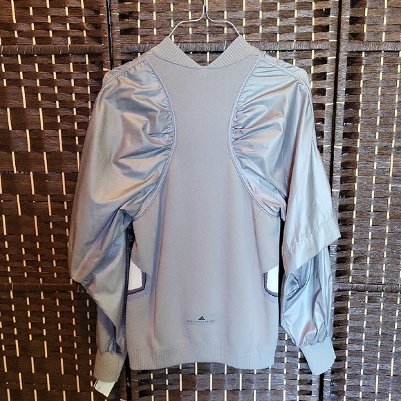 Adidas Stella McCartney Textured Gray Apparel - Picture 4 of 5